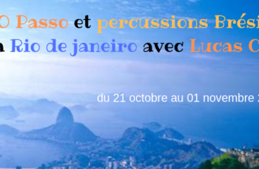 Rio de janeiro avec O Passo et percussions