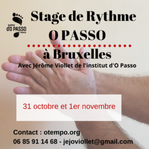 Stage Bruxelles 2026