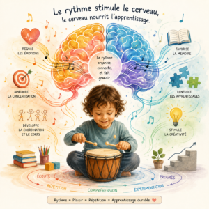 Rythme, apprentissage et cerveau.
